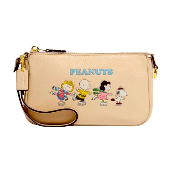 Coach Handbags - NWT • 💝 COACH X PEANUTS 💝• Nolita 19 with Snoopy & Friends Motif Purse